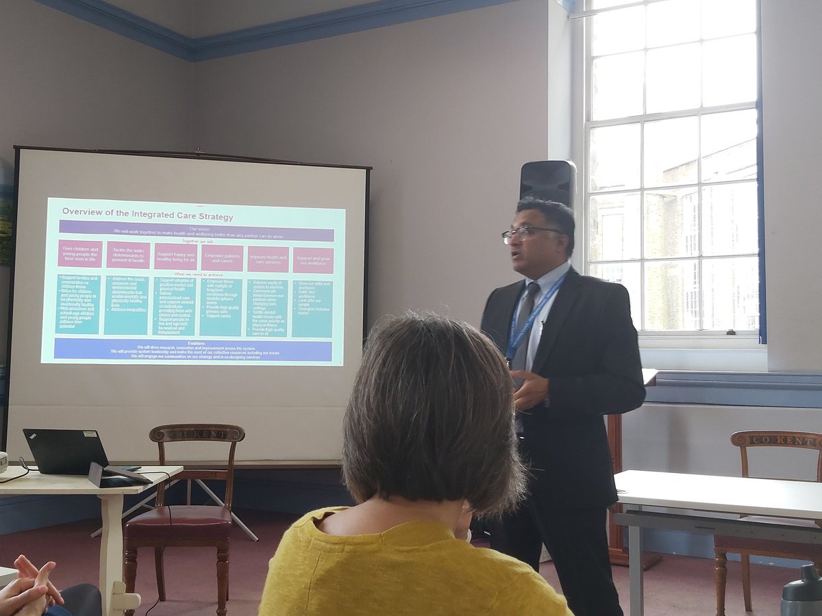Dr Anjan Ghosh is presenting latest on ICS strategy and how research can support its implementation @EdytaMccallum @ProfChrisBurton @CCCUNursing