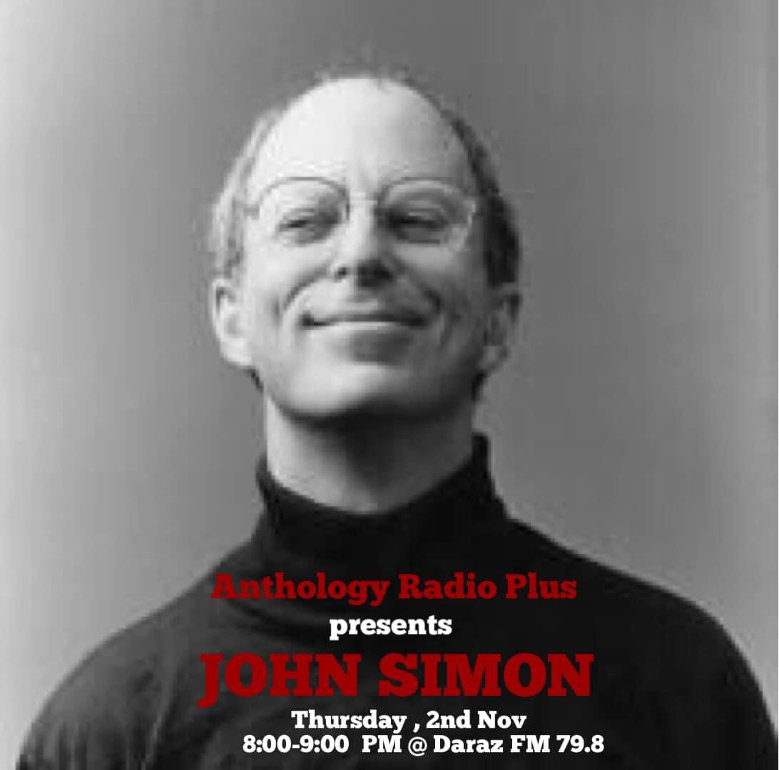kitaharakan's tweet photo. 渡部泰のAnthology Radio Plus明日11月2日夜8時から米子市のダラズ FMからオンエアです。
今回は「JOHN SIMON特集」です。
Twitterは#anthologyradioplus、 Listen Radioアプリでも聴けます。
お楽しみに！ https://t.co/00GPcWSBf3