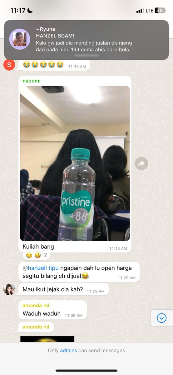 Doouyin's tweet photo. ⚡️HELP RT PLEASE!!!⚡️

⚠️ PENIPU PO SKIN MOBILE LEGENDS DAN PO DIAMOND SEKITAR 20JT LEBIH ⚠️

Shopee pay : naomiecintya 

No Hp :
0857385265302 Shopeepay
082130241808 Gopay
+62 895‑2286‑6030 Whatsapp 

ーa thread. https://t.co/7GPPwERQ1G