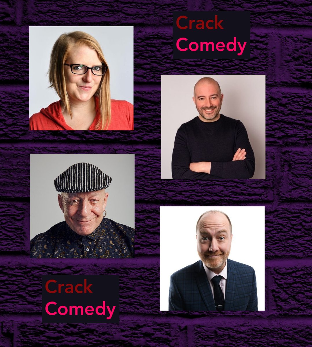 This Saturday I’ll be doing the old #StandUpComedy in #Wimbledon (@CrackComedy in @Tunnel267) with these excellent joke fountains - @robynHperkins, @stefanompaolini & @InnocentJeff 🎫crackcomedy.com/comedy-wimbled…
