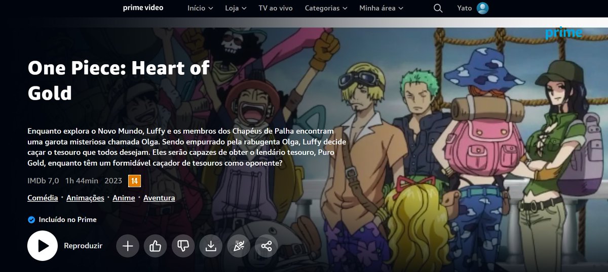 Watch One Piece Heart of Gold