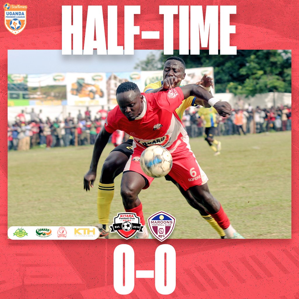 KitarafcHoima's tweet image. #KITMAR 🔴🟡 0-0 || HT' || 

#StarTimesUPL || #PrideOfBunyoro