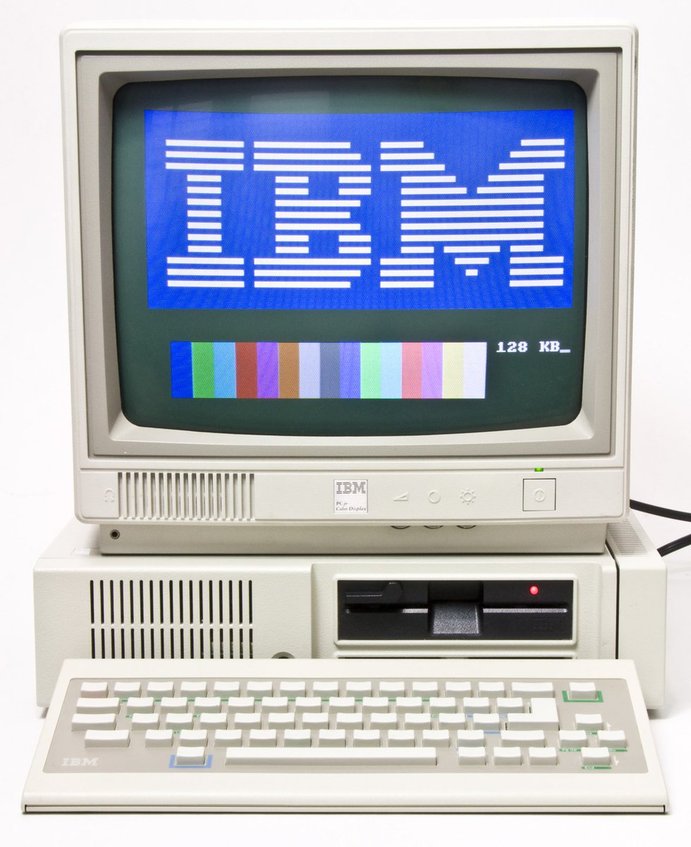 Happy 40th anniversary to the announcement of IBM's famous flop, the IBM PCjr! 🎉🎂🎈🍾🥂