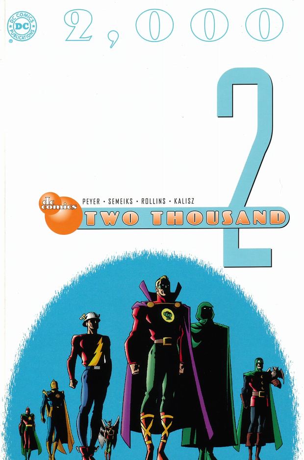 Aearonjer's tweet image. Prescient... #comics #DC #twothousand