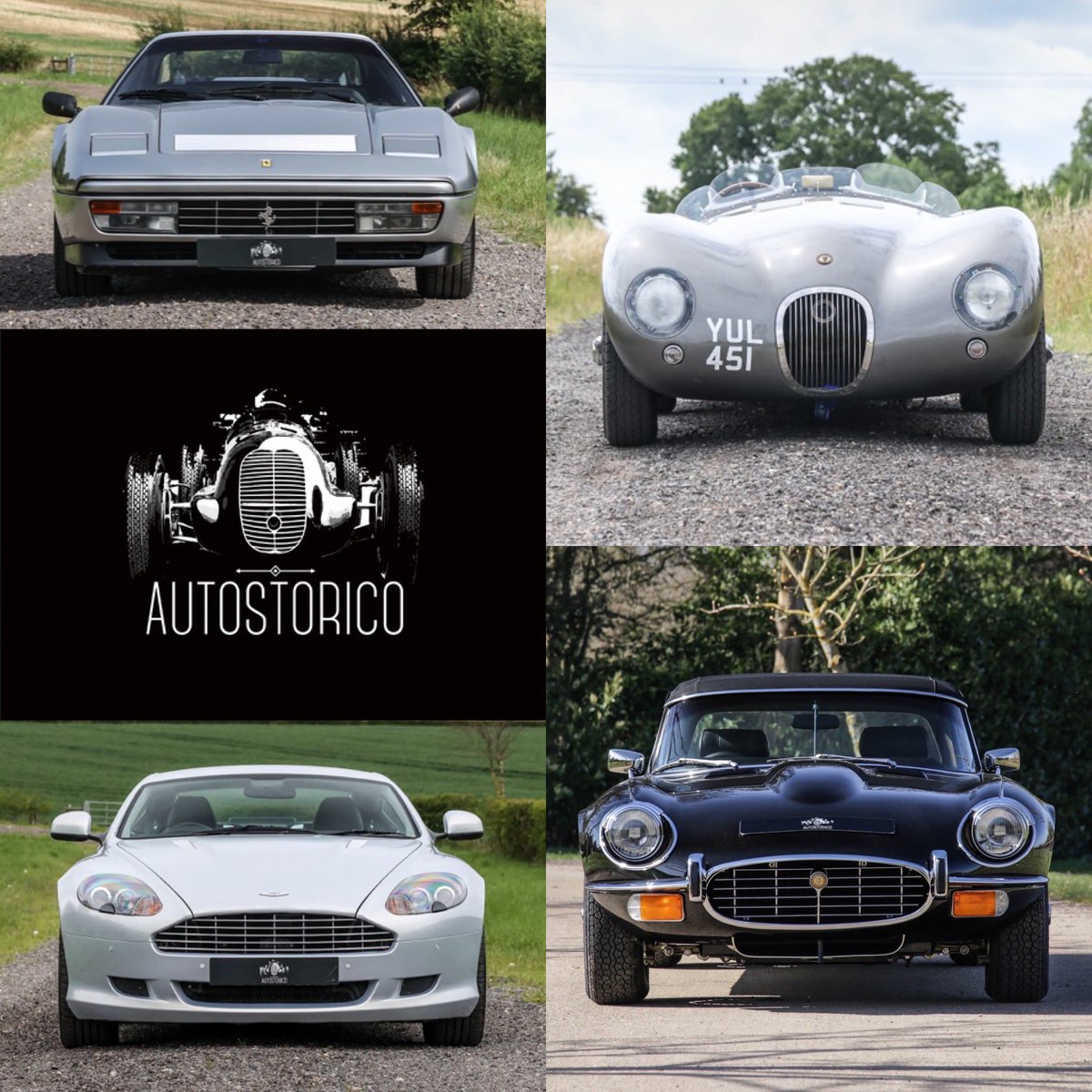 AutostoricoLtd's tweet photo. Just a few of October sales.  #ferrari #ferrari328gts #328gts #jagaur #ctype #jaguarctype #astonmartin #db9 #jaguar #etype #xke https://t.co/CUlu9ewVNY