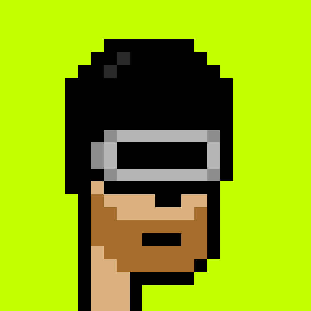 parisiipunk's tweet photo. #ethereumpunks #fullonchain ⛓️ https://t.co/8g6yukPgF1
