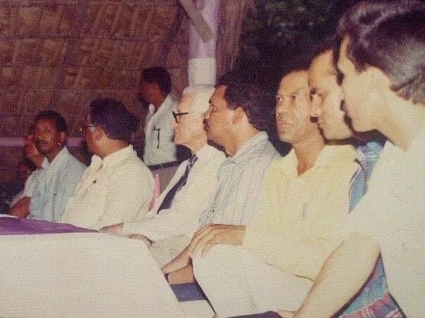 Hasta que el corazón pueda latir  y el cerebro pueda pensar  ; mis sentimientos y pensamientos estarán con Bosch y el PLD y , me mantendré firme en la lucha  por mis hermanos , hijos de Machepa .