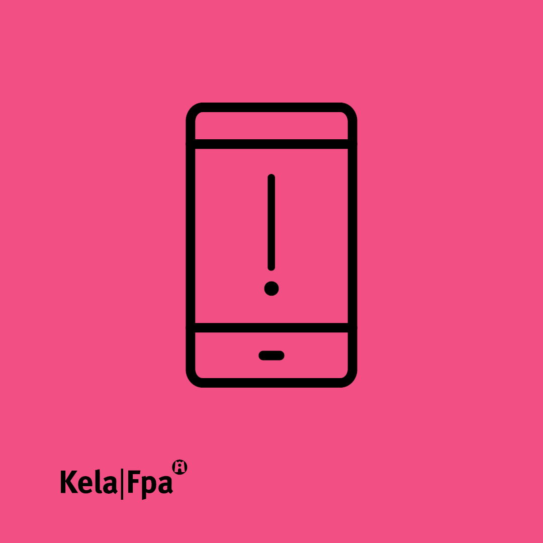 ⚠📱 Kelan nimissä liikkuu nyt paljon huijaustekstiviestejä, joilla rikolliset yrittävät saada haltuunsa asiakkaiden pankkitunnuksia. Muistutamme, ettemme koskaan pyydä asiakkaan henkilö- tai pankkitietoja tekstiviestillä tai sähköpostilla.

Lue lisää 👇
kela.fi/ajankohtaista/…