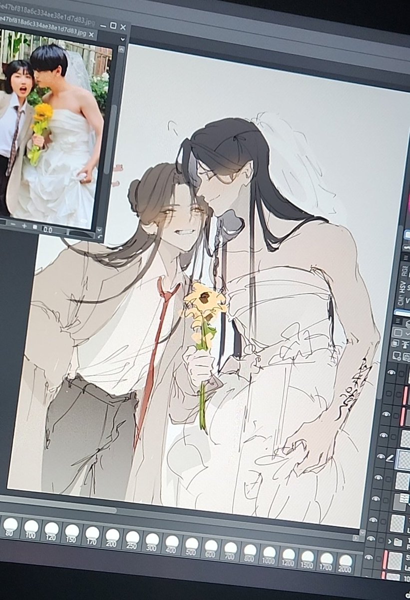 '- San lang, wanna get married?' It wasn't what hua Cheng had in mind but he was happy anyways Xie lian didn't mention it was for Halloween so now they're even #TGCF