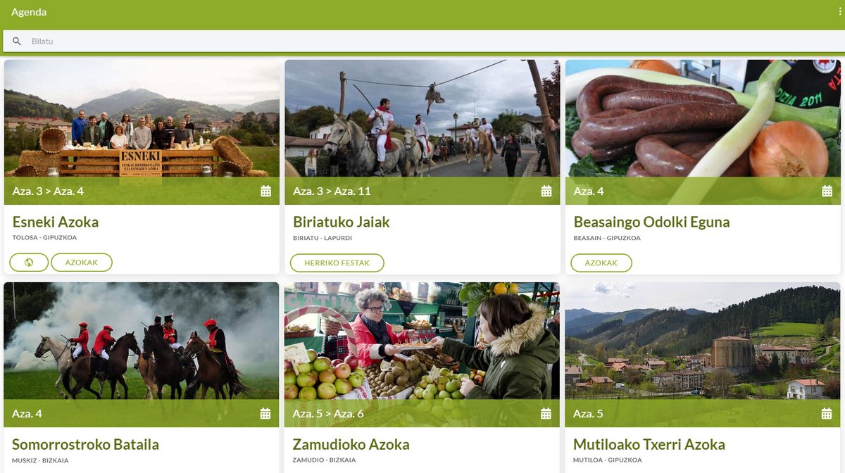 🗓️ Euskal Herriko kultur agendak ekitaldi ugari dakartza datozen egunetarako: festak, azokak eta egun bereziak, jaialdiak... Hasi planak egiten!    EHfurgok eta

<a href="/Udalbiltza/">Udalbiltza</a>
-ren #Lurgida webguneak elkarlanean egindako agendan plan sorta daukazue zain.  lurgida.eus/agenda