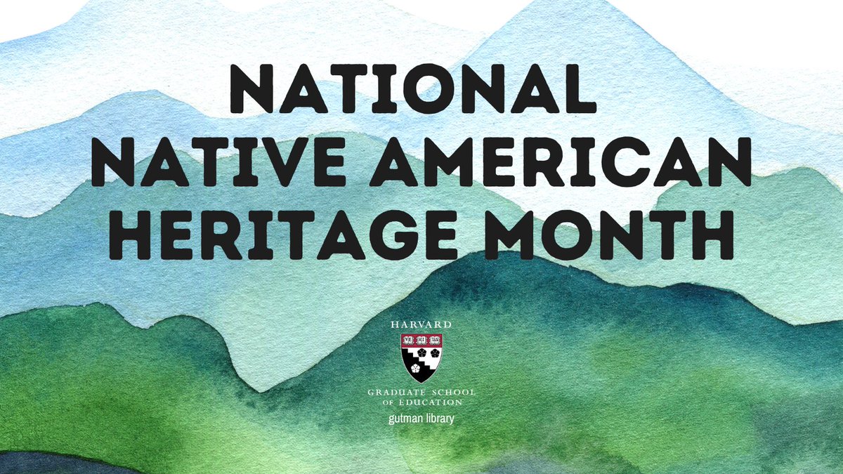 November is Native American Heritage Month!  
To recognize and honor Indigenous perspectives, histories, and contributions to academia, we curated a collection of online and print resources: tinyurl.com/2p83bddf 

#NativeAmericanHeritageMonth #NAHM