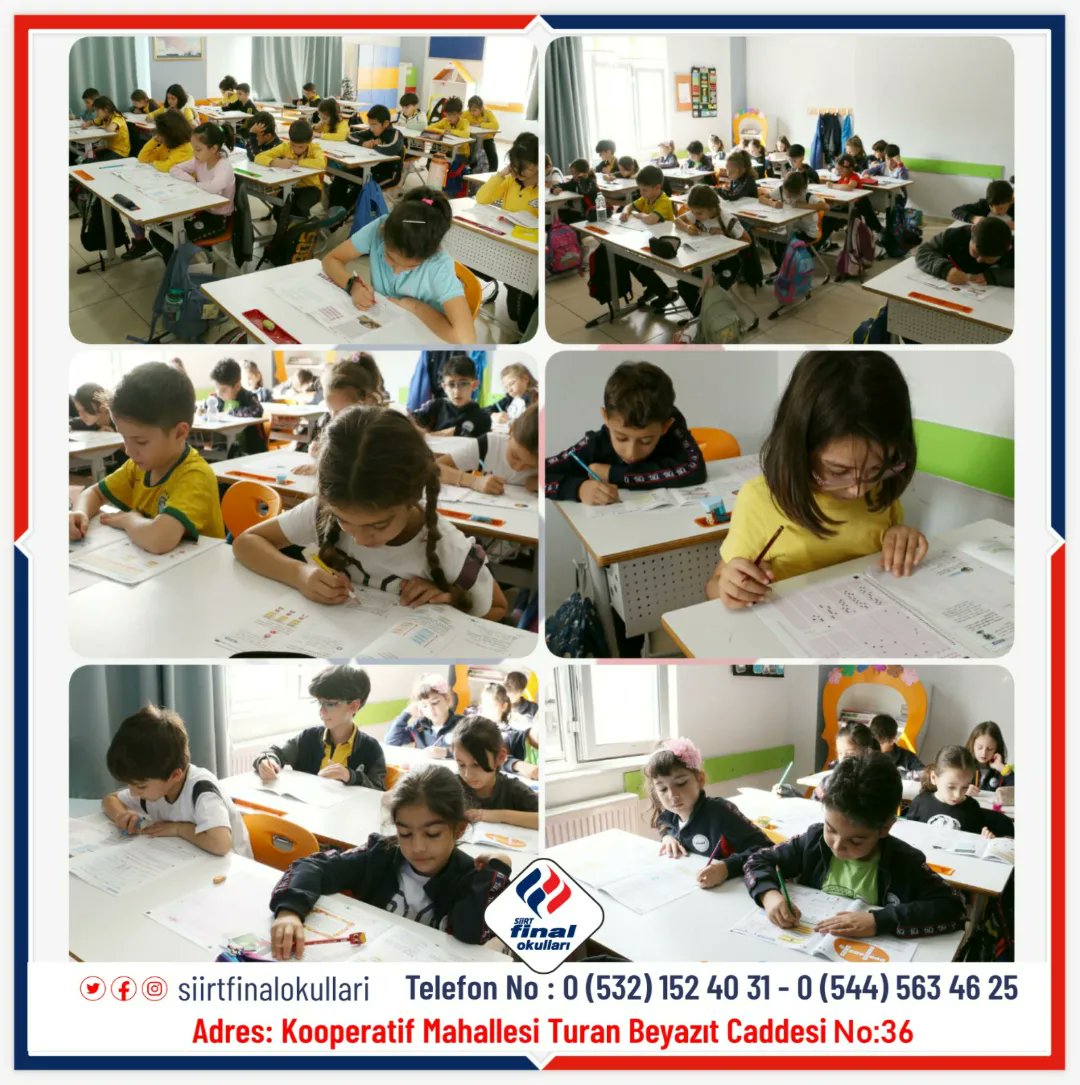 siirtfinal's tweet photo. 3 ve 4. Sınıf öğrencilerimizle deneme sınavı gerçekleştirdik. https://t.co/FhEL9bT4Jr