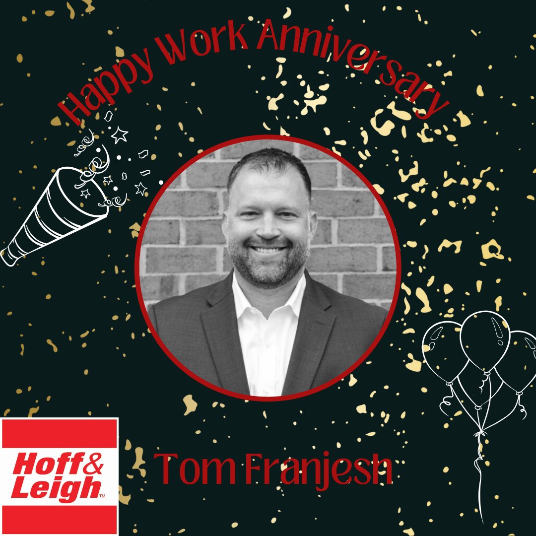hoffleigh's tweet photo. Happy Work Anniversary, Tom! https://t.co/UKiUAlVylh