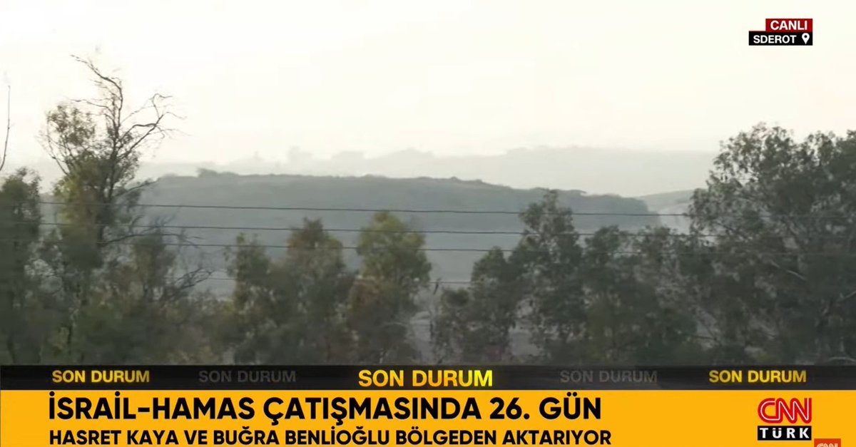 #CANLI İsrail-Hamas çatışmasında 26.Gün! Hasret Kaya ve Buğra Benlioğlu bölgeden son gelişmeleri aktarıyor  buff.ly/3spdxIB