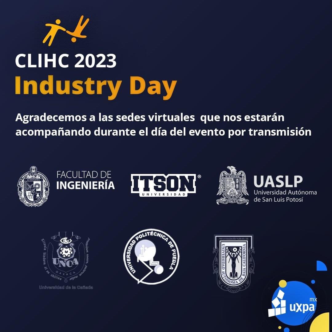 Agradecemos a las sedes virtuales por realizar la difusión y transmisión del Industry Day para su comunidad estudiantil y hacer más accesible el conocimiento.