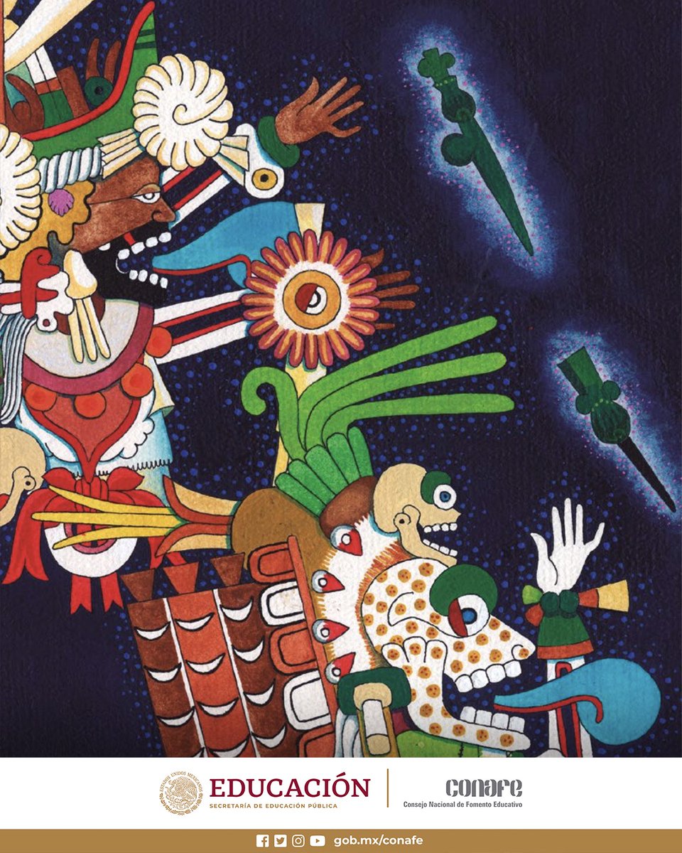 CONAFE_mx's tweet photo. Te invitamos a realizar un escalofriante viaje a Mictlán, lugar donde habitan los que mueren. Conocerás a "Yáotl en la tierra de los muertos", un #LibroCONAFE 📖 de Eduardo Matos. Serie📚 "Colibrí".
👇
https://t.co/Lnzboaw9r3 https://t.co/nVfJf6ZAN9