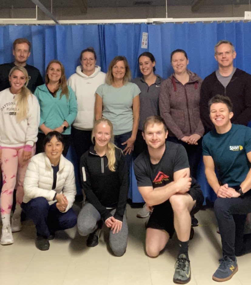 A huge thank you to @Claire_Minshull for presenting what was again an excellent weekend of training on all things S&C @WHHNHS Can’t recommend Claire’s courses enough, it was thoroughly enjoyed by all! #CPD #GreatCourse #Strength #Power #training #PeakForce #RFD #BFR #WhatNext