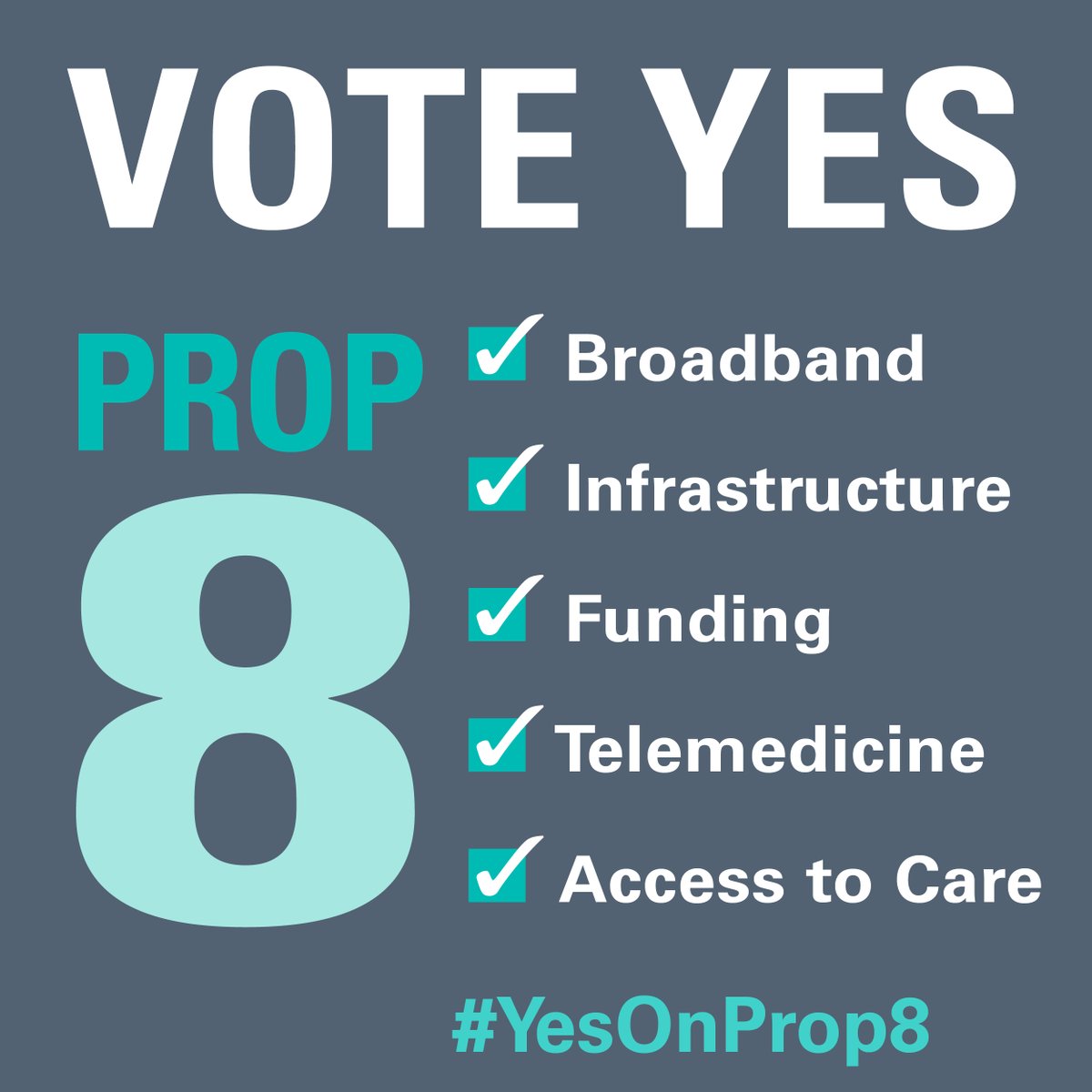 texmed's tweet photo. Better broadband paves a clear path to a physician, online. Vote YES on Prop. 8 and help connect Texans lacking affordable, reliable high-speed internet with their doctors. https://t.co/cnpHe0NULS

#YesOnProp8 
Pol. adv. by Texas Medical Association https://t.co/uP640CcizZ