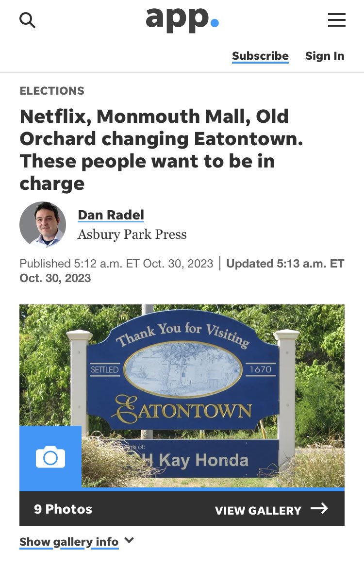 erd_candidate's tweet photo. NEWS ALERT 🚨 Check out the #ElectionPreview article for Eatontown by @AsburyParkPress!

@erd_candidate are looking forward to serving the Borough with good governance through collaborating with other local municipalities, participating in Shared Services agreements … https://t.co/eWnLNUZVbh