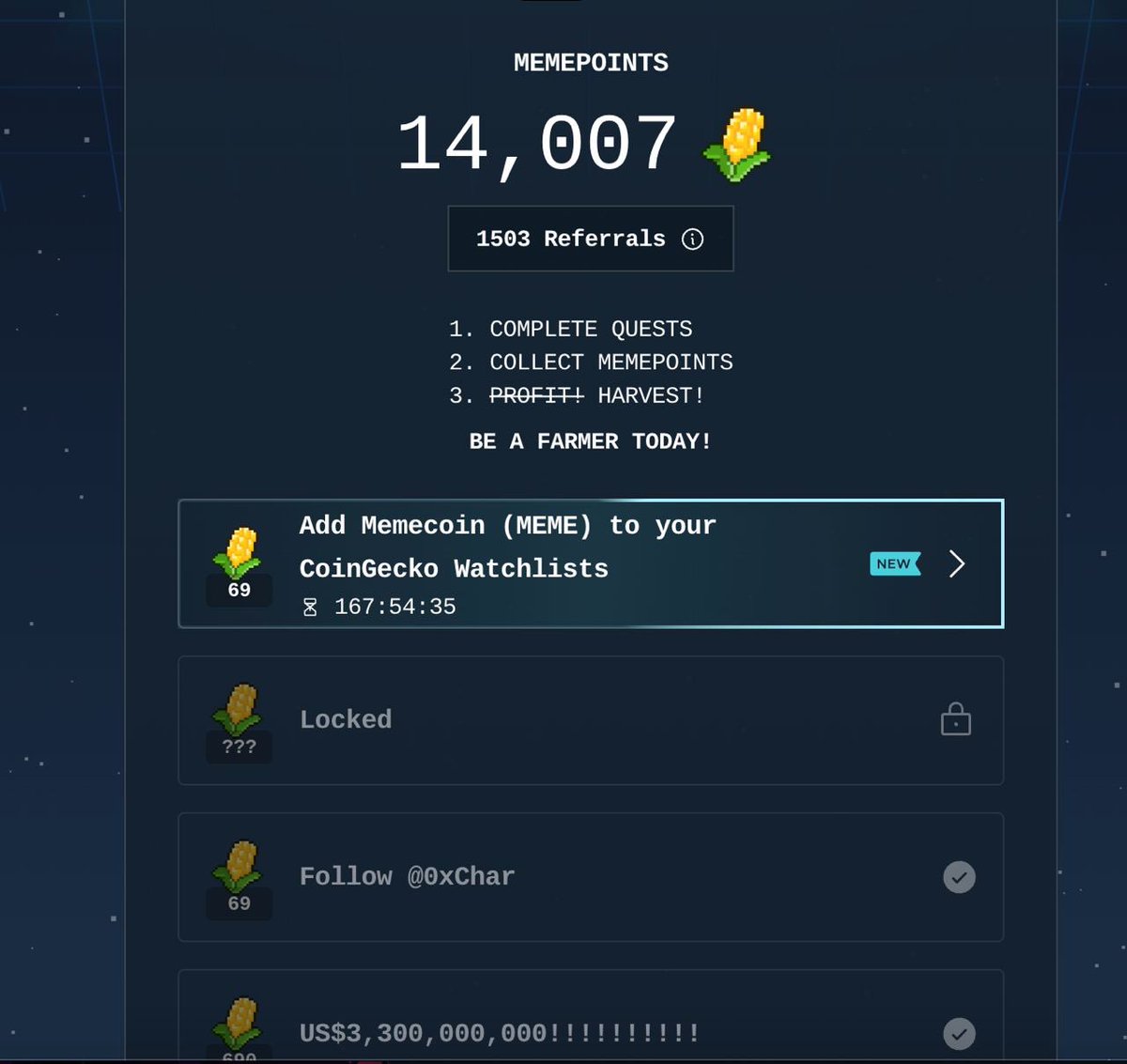 oxkimia's tweet image. تسک جدید برید انجام بدید کشاورزان 🧑🏼‍🌾

💰memecoin.org/farming