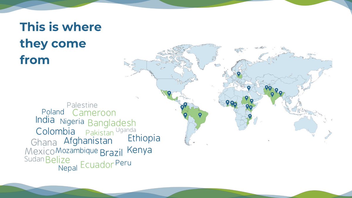 🚀 Our Participatory Approaches in Development Goals course is officially underway! 🌍 We're thrilled to have an incredible mix of students from all around the world, representing a diverse range of professions. #SDGs #GlobalCommunity #DevelopmentGoals #DiversityInAction