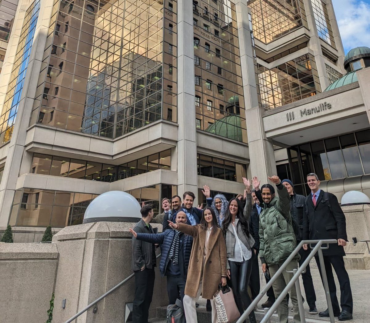 growldnbusiness's tweet image. Our last day in Canada! 🇨🇦

Grow London Global are here on a trade mission with 16 unbelievable London fintechs. Next stop: NYC! 🙌

Thanks to @cibc, @TD_Canada &amp;amp; @Manulife for an unforgettable day in Toronto.

Join us next time here 👉 bit.ly/3s1GB98