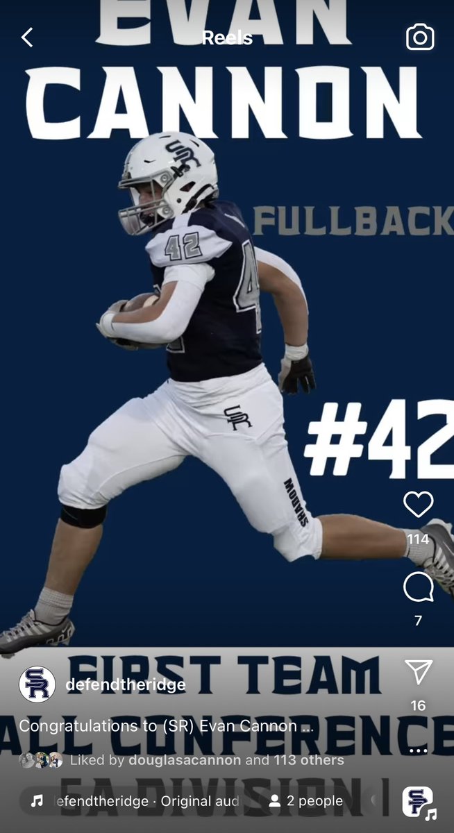 Evancannon42's tweet photo. So blessed to be able to perform and get the honor of being first team all conference in the toughest division of Nevada. Couldn’t get here without my coaches and loving family supporting me the whole way. https://t.co/C1DHw7LJJo