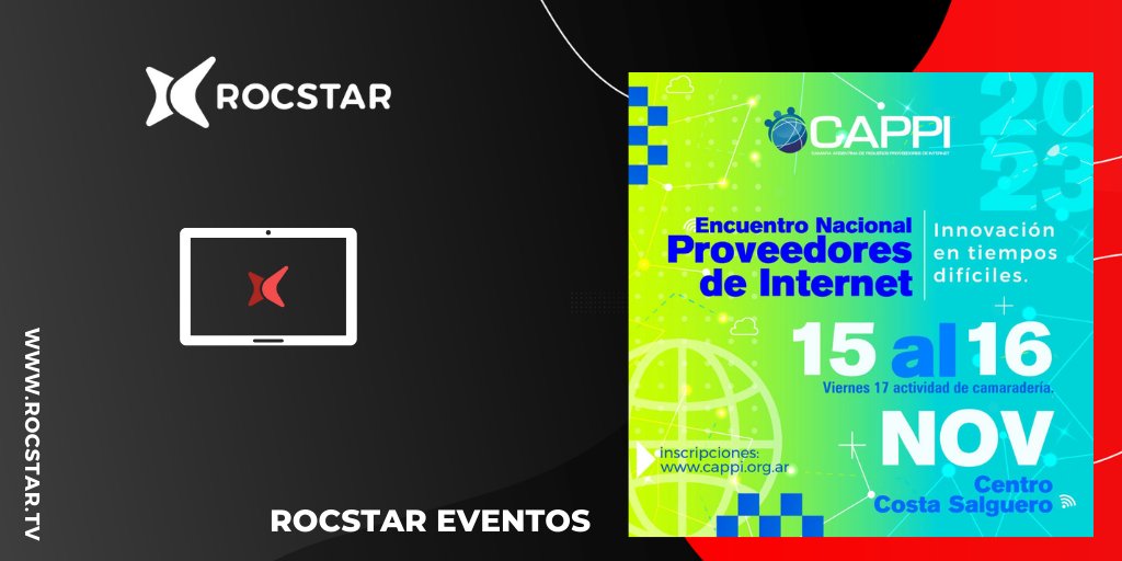 rocstar_tv's tweet photo. #Estamos en #Cappi2023 https://t.co/XZM66ivkJK