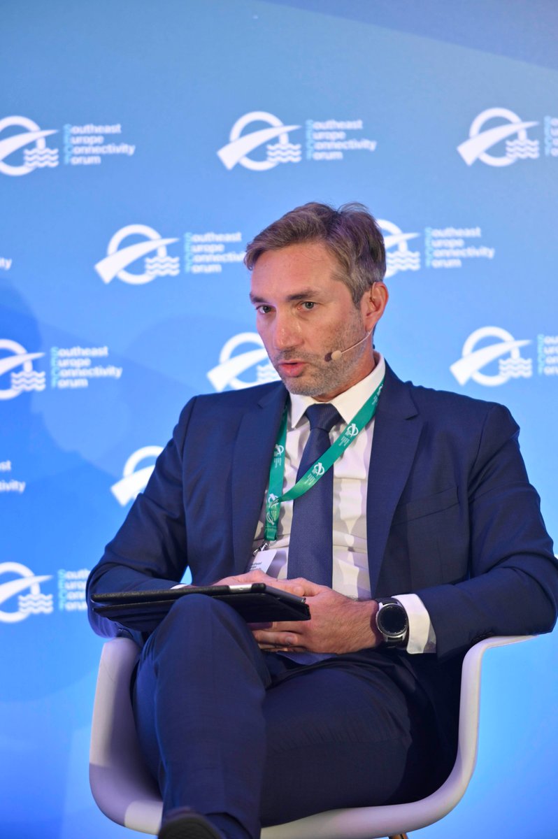 tap_pipeline's tweet photo. “TAP’s ambition is to develop the asset to allow #transportation of #hydrogen, in the form of a blend with #naturalgas. We envisage hydrogen concentrations being increased in incremental steps”, said I. Maris, TAP’s Country Representative #Greece, at the #SECF #ConnectivityForum. https://t.co/St5ynO2bpI