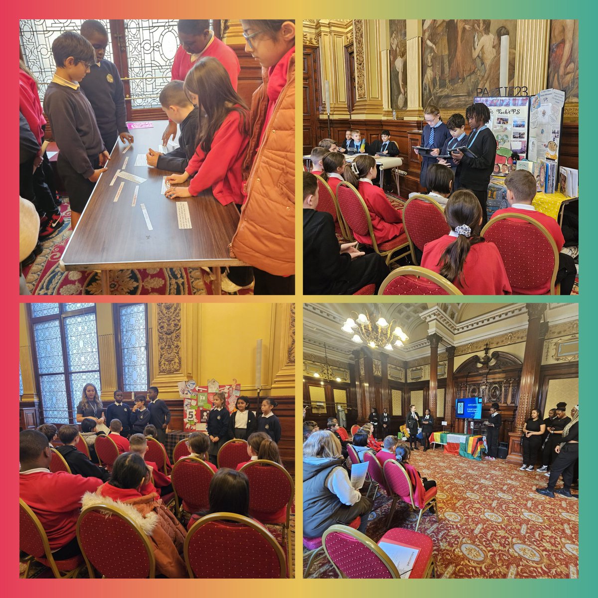 carntyneprimary's tweet photo. Our P7s enjoyed being part of the anti-racism learning showcase as part of #PARTIE23 https://t.co/JiU99riTN2