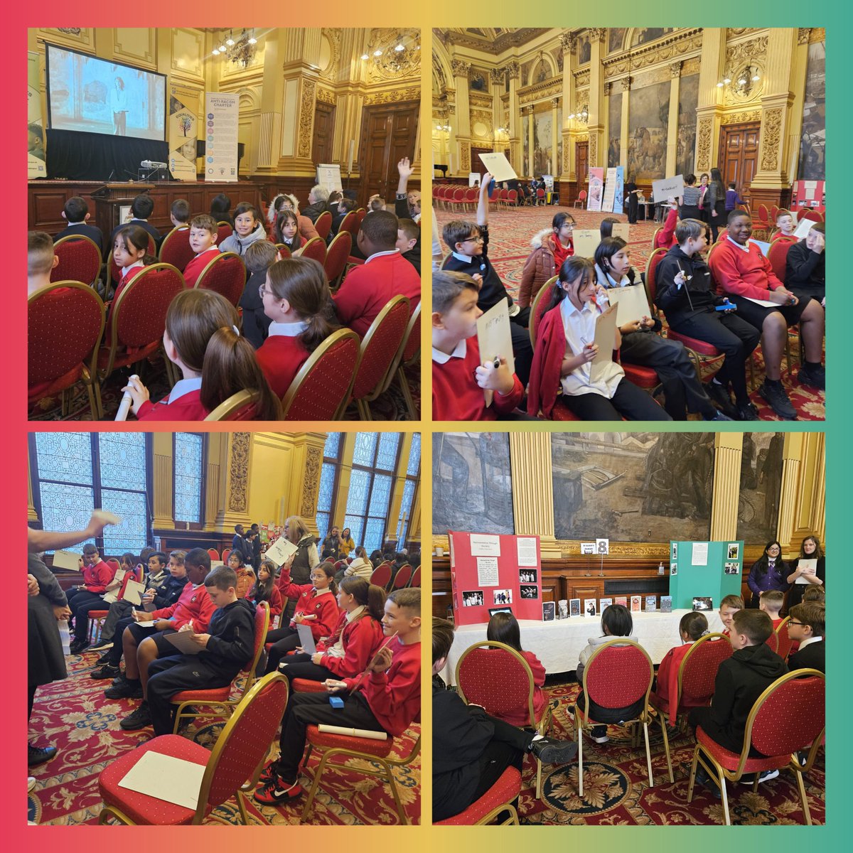 carntyneprimary's tweet photo. Our P7s enjoyed being part of the anti-racism learning showcase as part of #PARTIE23 https://t.co/JiU99riTN2