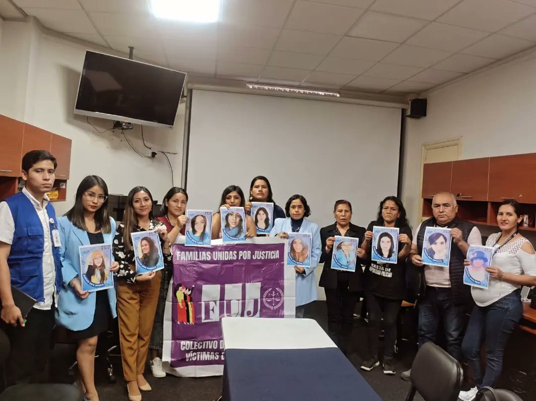 FamiliasNi's tweet photo. #FujTeInforma 📢

Nos reunimos nuevamente con la Adjuntia de la Mujer de la @Defensoria_Peru para el seguimiento informativo de los casos que han venido realizando apersonamientos en distintas Fiscalías y Juzgados a nivel nacional.

Seguimos creando alianzas y sumando esfuerzos! https://t.co/SAktopEgIm
