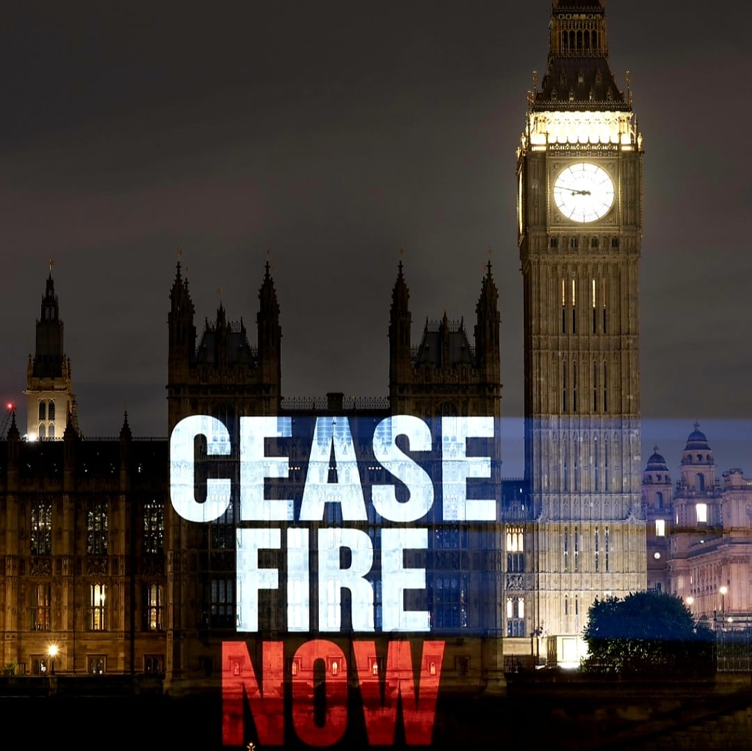 Gaza has become a graveyard for thousands of children.

Those are the powerful words of the United Nations Children's Fund

Well done <a href="/savechildrenuk/">Save the Children UK</a> for this action making it clear that to save lives our Government must support calls for a ceasefire. #CeasefireNOW