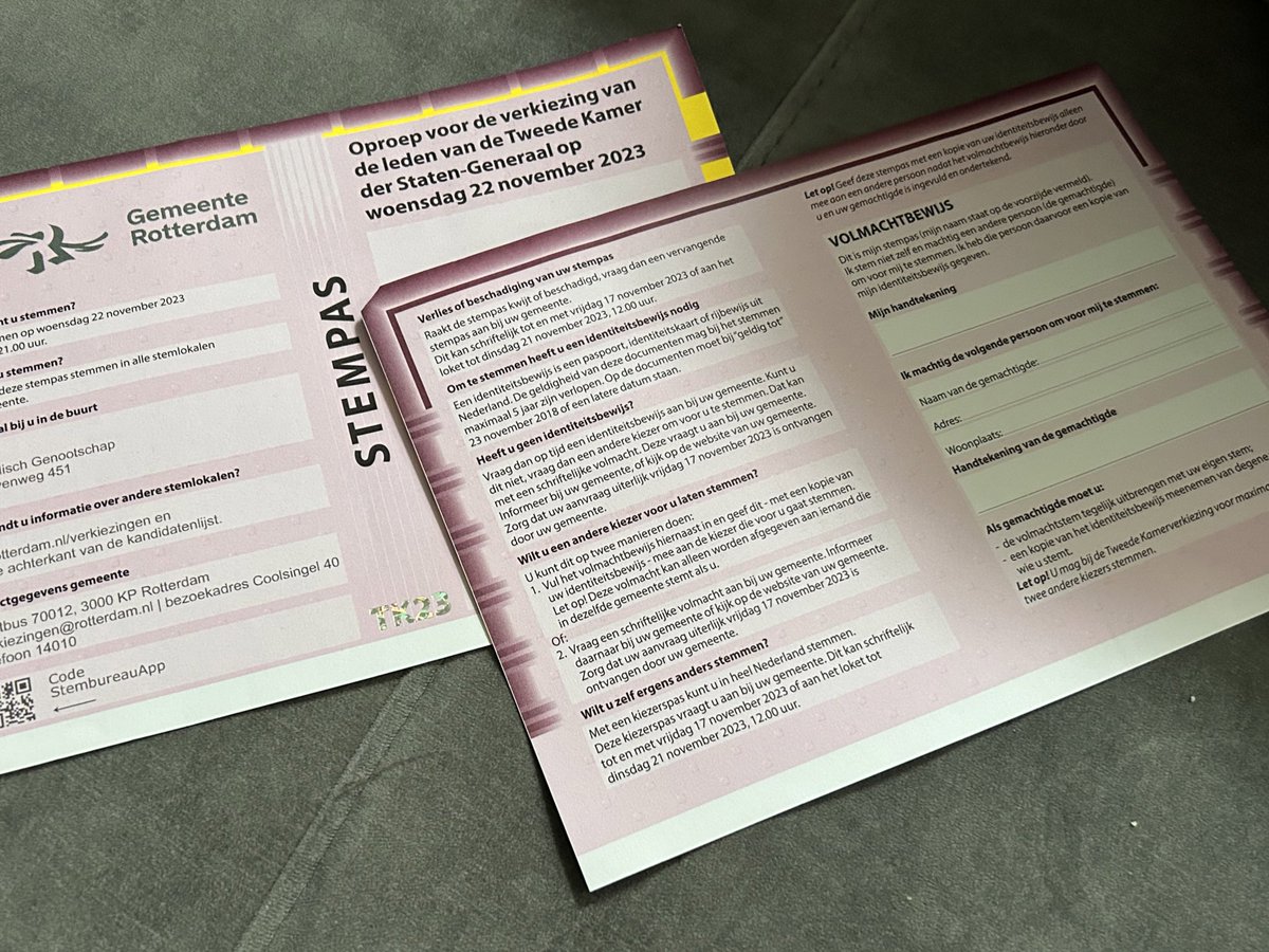 BomPatrick's tweet image. #stempassen zijn binnen… Nu eens nadenken of we weer gaan voor #Omtzigt of deze keer voor iemand anders… Wat doen jullie? #verkiezingen2023 #verkiezingen #TweedeKamer #Stemwijzer