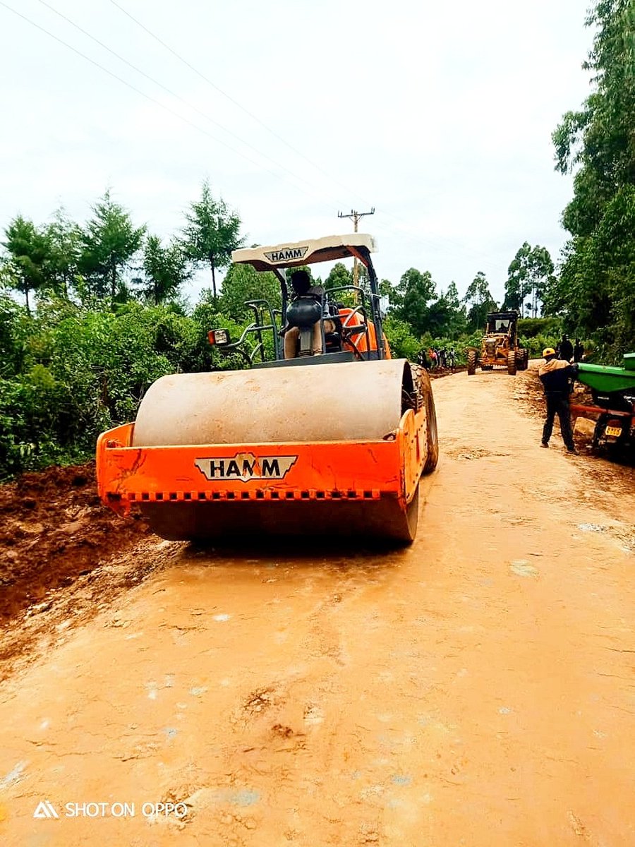 Nandi029's tweet photo. Rehabilitation of Kaplonyo Tulon Road in Kilibwoni Ward, Emgwen Sub County. #ContinuedTransformation https://t.co/FfZDwRG1FY