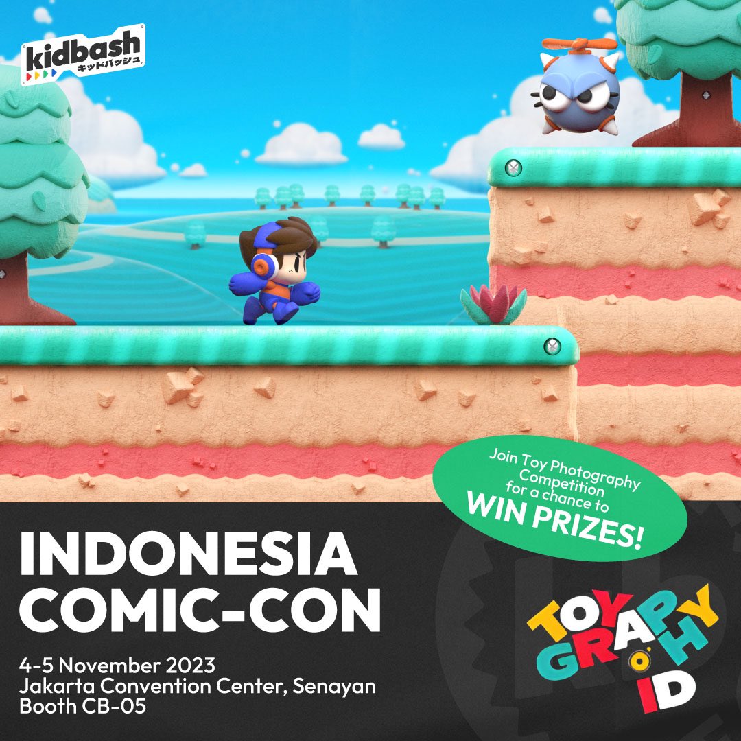 PAPABฮAR ๐๐ป (@papabear994) on Twitter photo See you guys on the weekend!
See our toys โ
Try our games โ
Meet the community members โ
There are several challenges and win prizes!
<a href="/kidbash_dev/">Kidbash Dev</a> <a href="/Sidekast/">SIDEKAST</a> with <a href="/ToyGraphyID/">Toy Photography Indo</a> at <a href="/IndoComicCon/">Indonesia Comic Con</a> See you guys on the weekend!
See our toys โ
Try our games โ
Meet the community members โ
There are several challenges and win prizes!
<a href="/kidbash_dev/">Kidbash Dev</a> <a href="/Sidekast/">SIDEKAST</a> with <a href="/ToyGraphyID/">Toy Photography Indo</a> at <a href="/IndoComicCon/">Indonesia Comic Con</a>