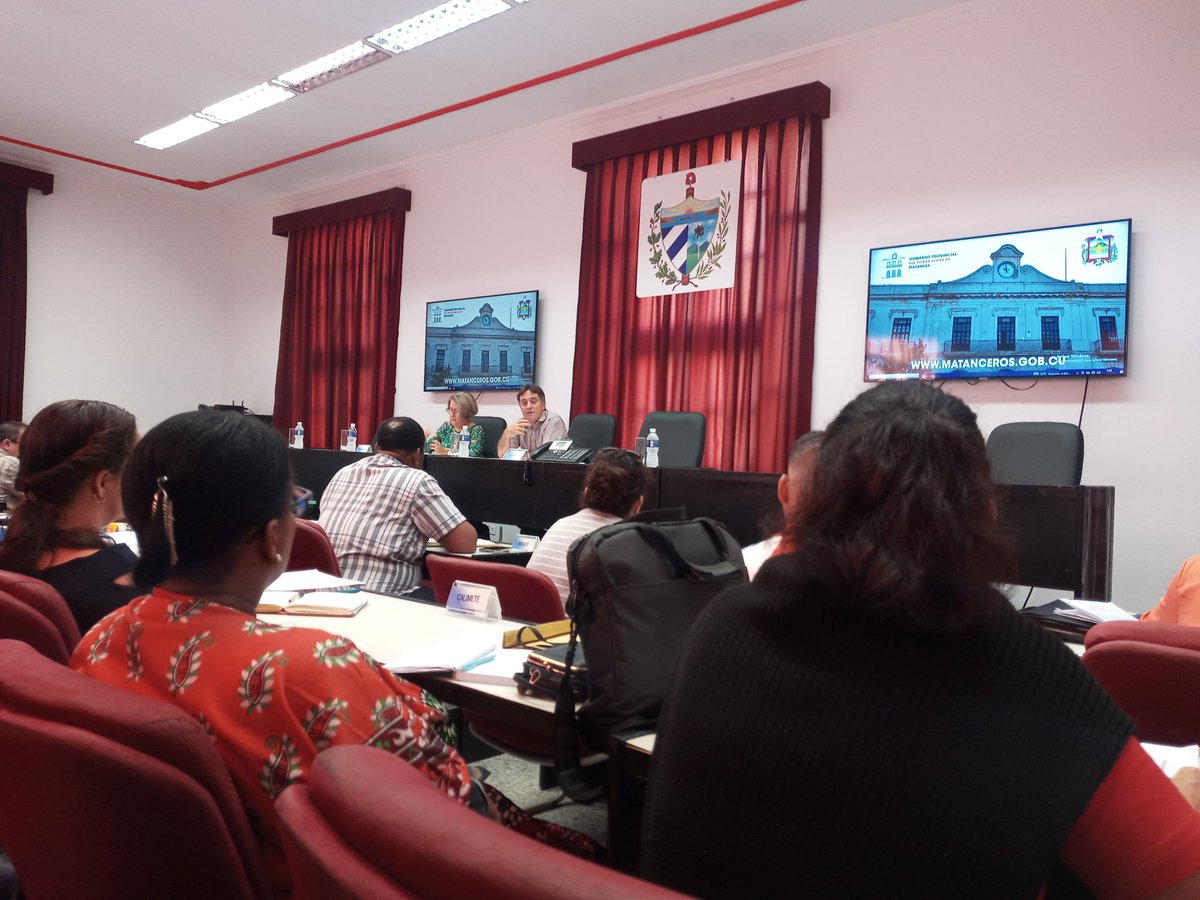 mariofsabines's tweet photo. #Ahora realizo la reunión de presidentes e intendentes para evaluar diferentes temas como la prevención y asistencia social, la estructura del @gpppmatanzas y el proceso de contratación que comienza #hoy.
#Matanzas #GobMtz #MatancerosEnVictoria https://t.co/LyBVVQ41Lj