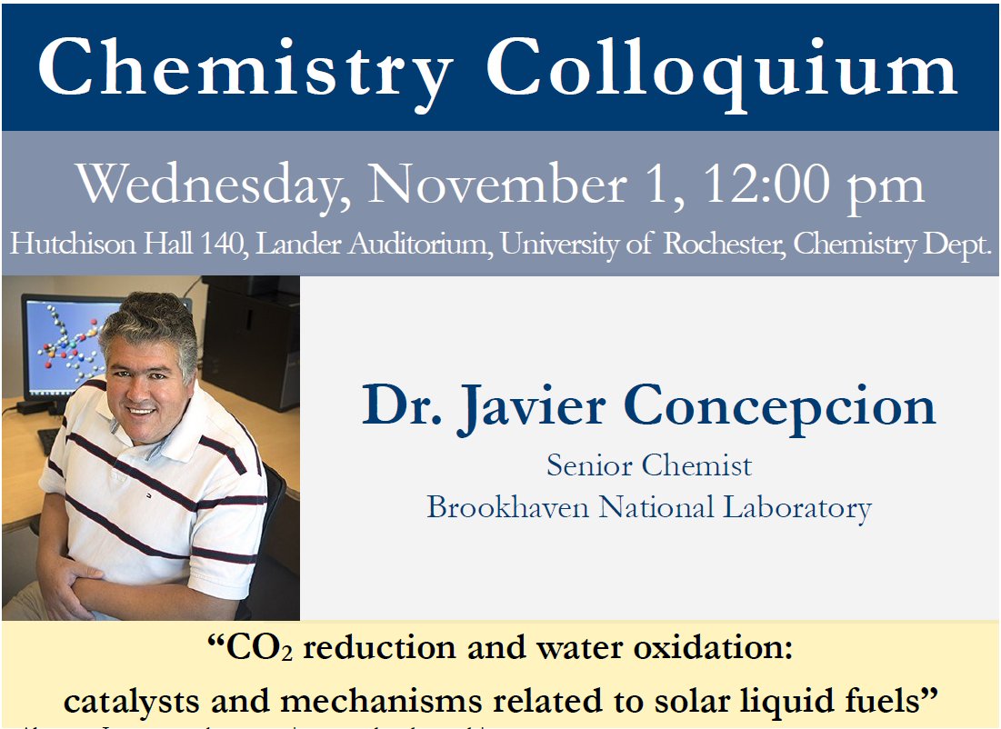 University of Rochester Chemistry Department tweet media