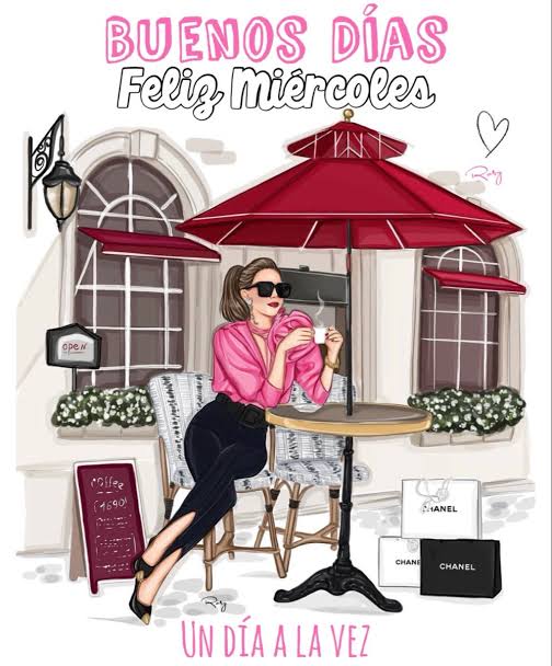 ✨🤝Muy buenos días chicas excelente miércoles para todas ustedes ✨☕🥐🌻que esté magnífico día este lleno de muchas bendiciones para ustedes y toda su familia.
