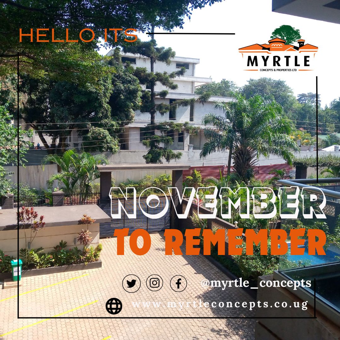 myrtle_concepts's tweet photo. Happy November to remember, we pray that this new month comes with beautiful memories and great breakthroughs.
Contact us: +256 753 212 217/+256 776 885 747
#MCPUG #RealEstate #RealEstateAdvisorOfChoice #RealEstateInvestment #AskMyrtle #HappyNewMonth #Novermber2023 https://t.co/PYfuFJiXBP