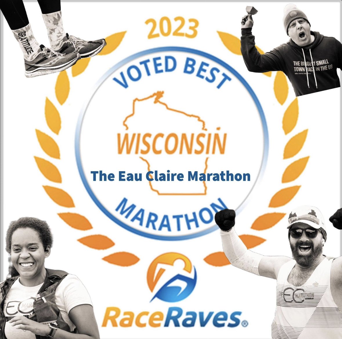 In case you missed it earlier, WE WON! <a href="/RaceRaves/">RaceRaves</a> has crowned us the best marathon in Wisconsin for 2023. Thanks to all our incredible runners for your votes and support, and we hope you’ll join us April 27-28, 2024 as we look forward to hosting another first-class event!