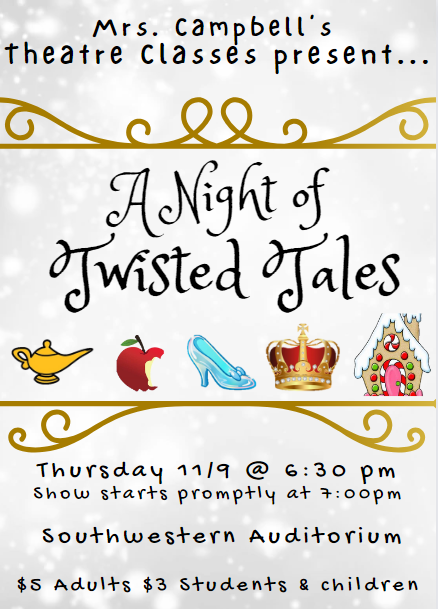 Southwestern Middle (@smsvcs1) on Twitter photo Mark your calendar! <a href="/inspiredAP/">Jacquese Copeland</a> <a href="/volusiaschools/">Volusia County Schools</a> <a href="/Smsvcs1/">Southwestern Middle</a> #smsroars
Thank you to dramanotebook.com for permissions to perform the play. Mark your calendar! <a href="/inspiredAP/">Jacquese Copeland</a> <a href="/volusiaschools/">Volusia County Schools</a> <a href="/Smsvcs1/">Southwestern Middle</a> #smsroars
Thank you to dramanotebook.com for permissions to perform the play.