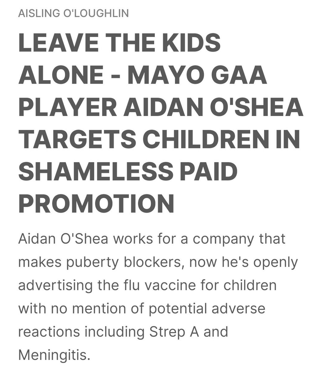 How is this legal? A paid promotion of a pharmaceutical product targeting children with no mention of the dangerous potential adverse reactions. Link in bio to latest SK article. #fluvaccine #sideeffects