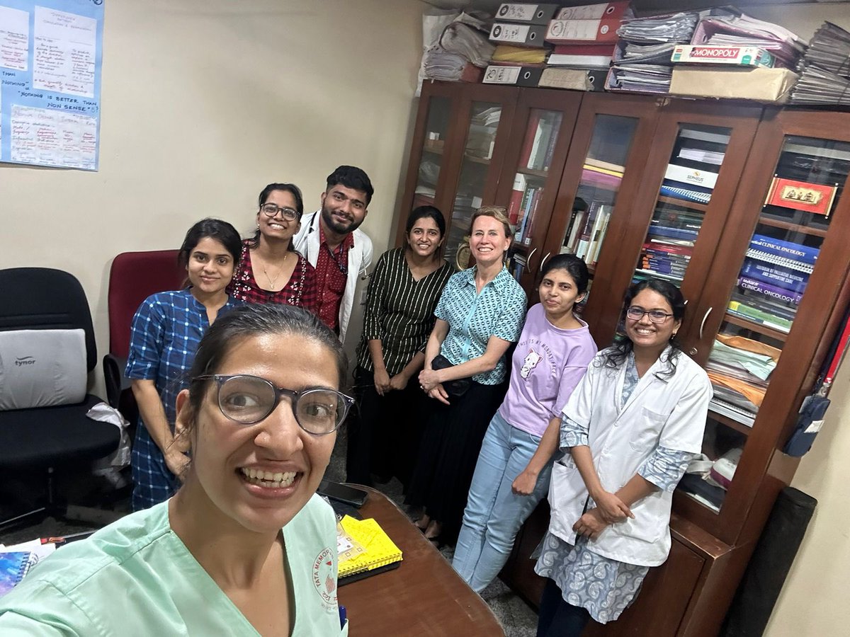 Day 8 @ChurchillFship @TataMemorial #teaching to share contrasts & commonalities; ward rounds & out-patients with Drs Deodhar, Dr Tata, Dr Shamila & team; clear #goalsofcare essential to support #headandneck #cancer #care #hpc #palliativecare