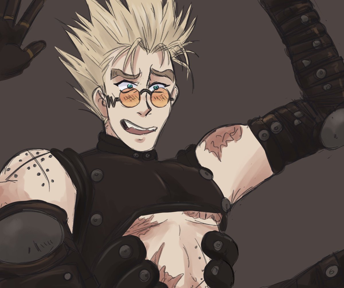 ValdrickV's tweet photo. One day I'll complete the arduous task of editing out all the weiners from my Vash pictures so I can post them but I've started https://t.co/5vElSJ13c4