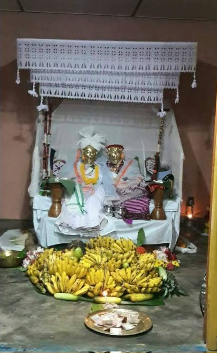 Khoriphaba (also, Khoiriphaba) is a God in Meitei mythology. He is the son of Sky God Salailen and Goddess Konthoujam Tampha Lairembi. He came down from heaven to earth to search for his mother and then for a bride. He is best known for wrestling with Loyalakpa in the LaiHaraoba.