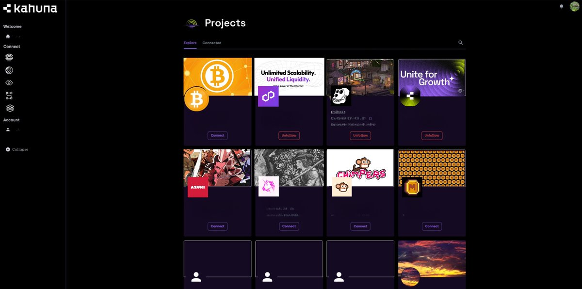 kahuna_connect's tweet photo. No Trick, all Treat. 

Getting you an exclusive first peek to the Kahuna Connect platform! 

We would love to hear your feedback!

More and more teasers will be released soon! 

#Kahuna #Crypto #NFT #Polygon #Matic #EVM