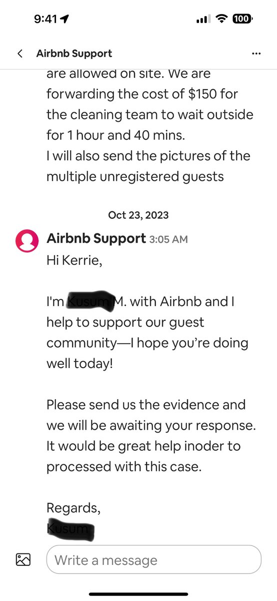 theMamaReid's tweet photo. What happened to @AirbnbHelp @Airbnb? The host support is the worst it’s been in 8 years. Five CS reps and 12 days later, I’m still getting the same canned response as everyone passes the buck. It’s an absolute joke! Absolute waste of time. https://t.co/RfLFniVDDZ