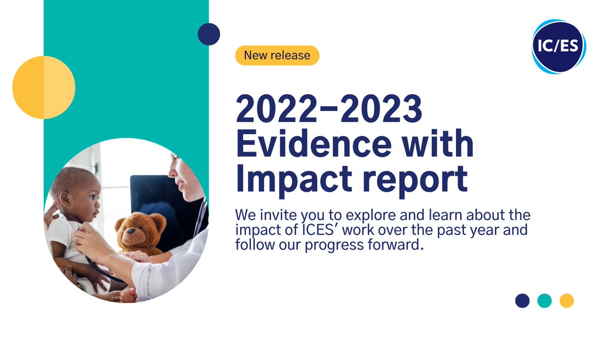 ICESOntario's tweet image. New release: We are proud to share our 2022-2023 Evidence with Impact report. Inside, you will find the numbers—and the stories—that demonstrate our collective evolution and impact over the last year. ices.on.ca/accountability… #EvidenceForEveryone