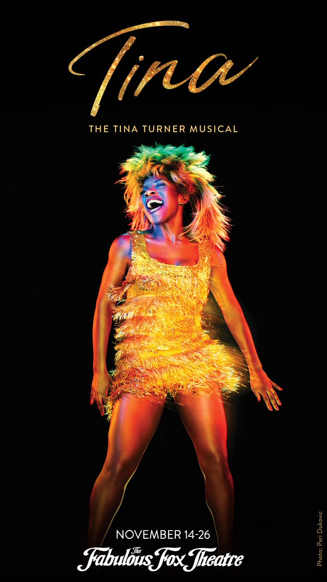 TINA – The Tina Turner Musical rolls into the city where it all started November 14 – 26 at The Fabulous Fox! Comment below to win a pair of tickets to see the journey of how a former St. Louisan became the Queen of Rock n’ Roll… and a legend across the world.